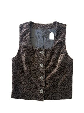 Vintage Leopard Vest